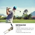 thumbnail image 4 of Soidarity Horquilla de Golf portátil, aleación reutilizable, Putting Green Divot, herramienta rápida con marcador de bola, reparación de horquilla de Golf Soidarity OD020512-00, 4 of 6