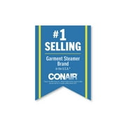 Conair Handheld Garment Steamer for Clothes, ExtremeSteam 1200W, Portable Handheld Design, White/Blue