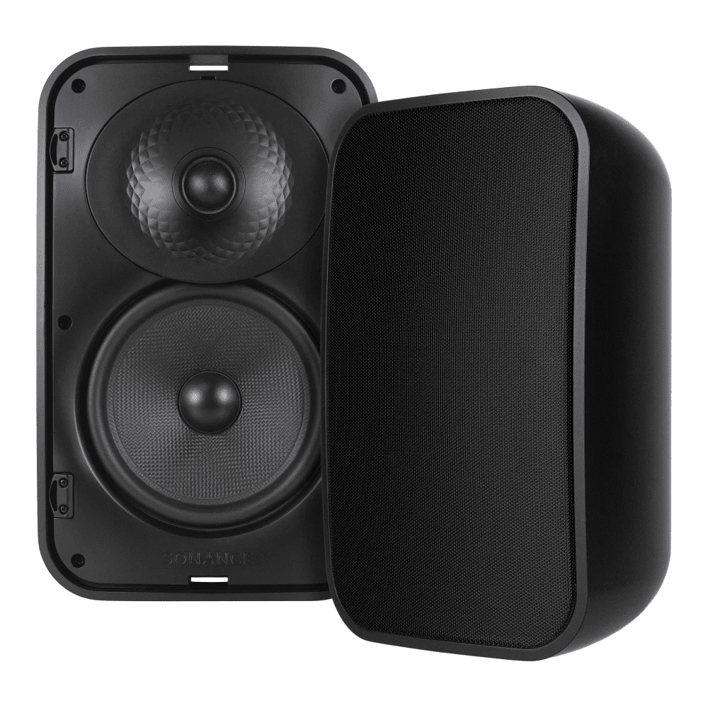 Sonance Mariner MX62 6.5" 2-Way Outdoor Speakers (Pair), Black