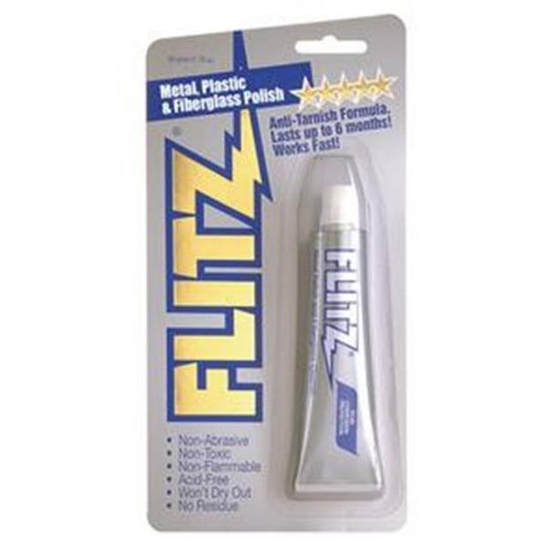 Flitz FTZBP03511 Flitz Metal Plastic and Fiberglass Polish 1.76 oz Tube