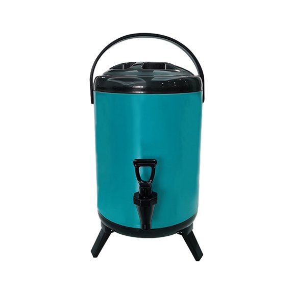 Naiovety Barriles de aislamiento de acero inoxidable de gran capacidad para almacenamiento de té Imprescindible para los amantes del té Teteras verde