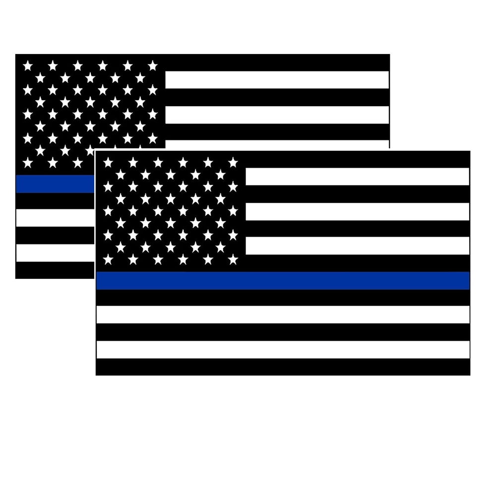 3x5 Thin Blue Line Flag Police Law Enforcement Officer LEO Lives Matter Support 
