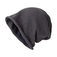 thumbnail image 1 of Gorro holgado resistente al viento y ligero para hombre y mujer, moda primavera otoño, tejido Gris, 1 of 8