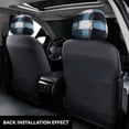 Car Headrest Covers 2pcs Full-Coverage Headrest Covers For Most Car ...