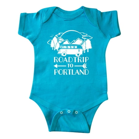 

Inktastic Road Trip To Portland Gift Baby Boy or Baby Girl Bodysuit