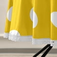 thumbnail image 5 of Coolnut 60" Polka Dots Round Tablecloth, Waterproof Outdoor Tablecloth with Umbrella Hole and Zipper, for Kitchen Dining Picnic Party Home Decor, 5 of 7