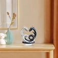 thumbnail image 1 of Letrero de mesa con diseño de dragón doble acrílico 2D, colección decorativa de 8,27 pulgadas de alto, multifuncional con Base, adorno de escritorio, 1 of 8