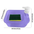 thumbnail image 2 of Kitchen Detergent Soap Dispenser with Sponge and for Countertop Sink Multifunctional 1-Pack, 2 of 2