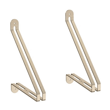 

Liberty S42663C-NIC Nickel Sleek Modern Decorative Shelf Bracket (2-Pack)