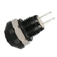 1A 24V 8mm Mini Waterproof Car Momentary Push Button Power Switch Zinc