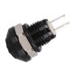thumbnail image 4 of Botón pulsador 1A 24V 8mm Mini impermeable para coche Botón pulsador momentáneo Interruptor de encendido Aleación de aluminio de zinc(Negro), 4 of 14