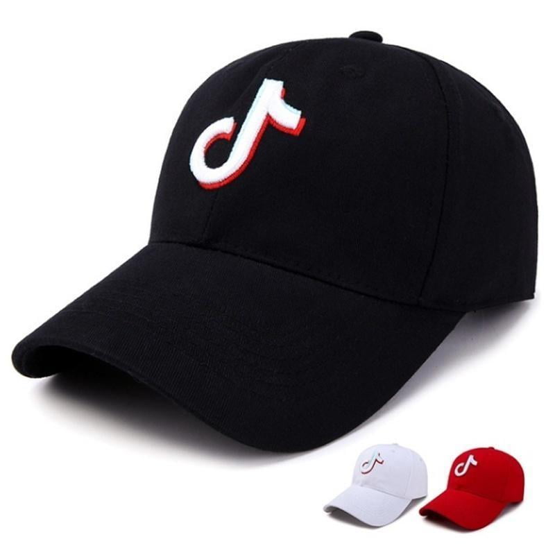 Baseball Cap Tick-Tok Men Women Trucker Fashion Adjustable Cotton Hats One Size 