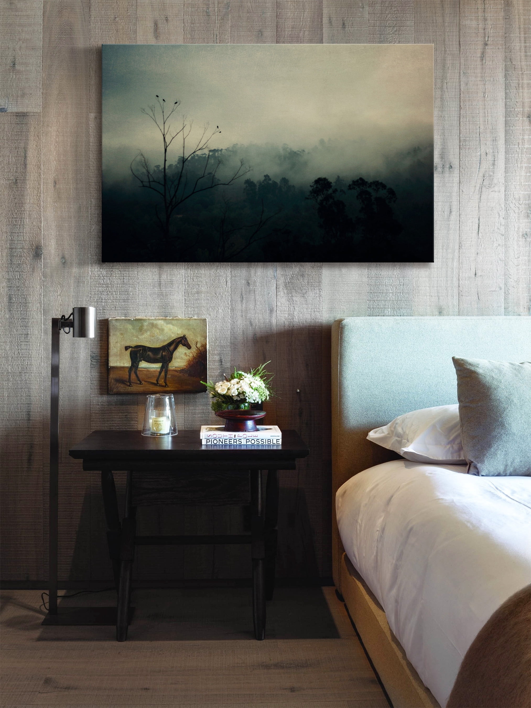"Bird Song" Painting Print on Wrapped Canvas
