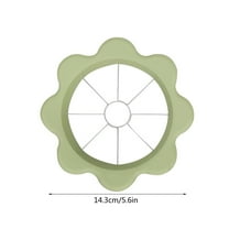 JGJJUGN 8-Slice Fruit Cutter, Fruit Slicer, Apple Corer, Kitchen Gadget, Easy Fruit Divider, Ideal Kitchen Tool for Apples, Potatoes, and More, Compact Size 14.3x14.3cm