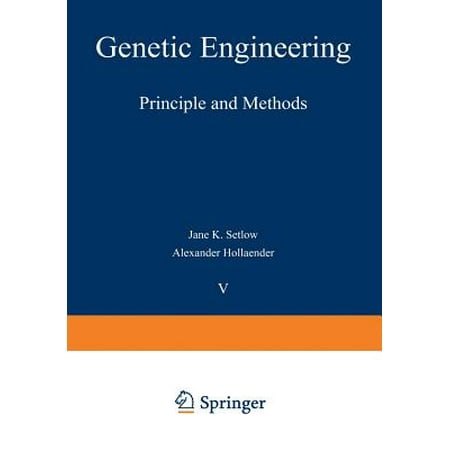 Genetic Engineering Principles And Methods Walmart Com