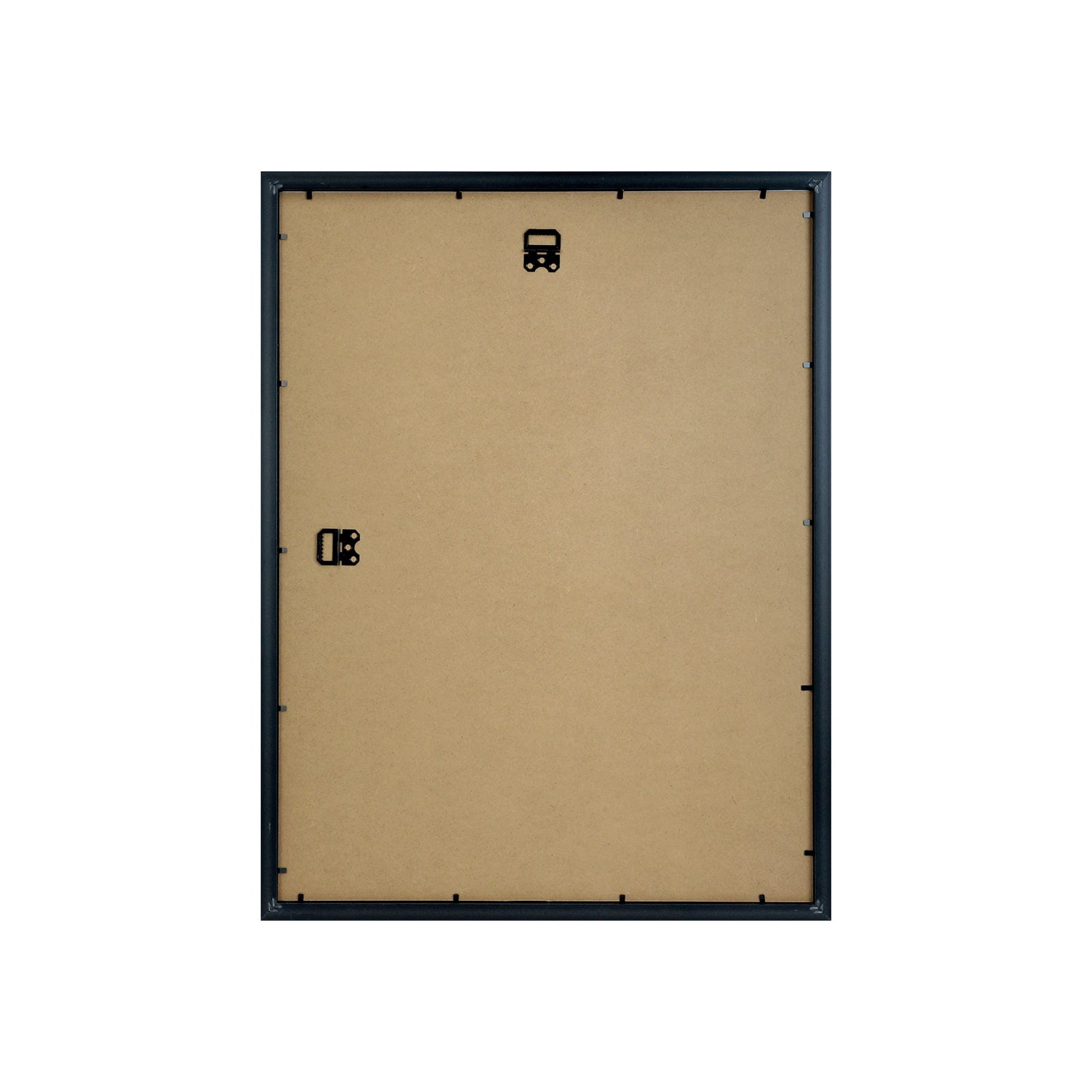 Studio Decor 18" x 24" Plastic Poster Frame - Includes Pre-attached Hanging Hardware, Horizontal or Vertical Display - Black, Bulk 6 Pack