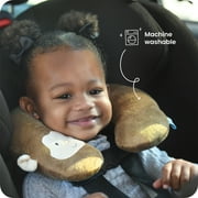 Goldbug Travel Pillow, Head and Neck Support for Toddlers, Monkey