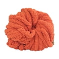 thumbnail image 2 of Hilo grueso y voluminoso de 2 cm, hilo de lana gigante suave, hilo para tejer a mano. Naranja Rojo, 2 of 6
