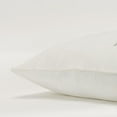 thumbnail image 3 of Rizzy Home Ivory/ Silver 20"X20" Geometric Woven Poly Filled Throw Pillow, 3 of 5