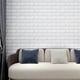 thumbnail image 4 of 10pcs Self Adhesive 3D Brick Tile Sticker Wallpaper, Waterproof Foam Brick Wall Panels, Fireplace Bedroom TV Wall Stickers -35cmx38.5cm, 4 of 5