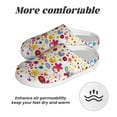 thumbnail image 6 of Picia Cute Butterfly Flowers for Women's Lamb-hug Comfy Fleece House Slippers Memory Foam, Slip-on House Shoes Indoor Outdoor-39/40, 6 of 7