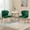 Green, variant on MOJAY Modern Velvet Dining Chair Set of 2 with Tufted Backrest and Golden Legs, Green