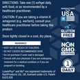 thumbnail image 7 of Life Extension Once-Daily Health Booster, vitamins E, K1 & K2, phospholipids, fat-soluble nutrients for eye health, bone health, heart health, gluten-free, 1 daily, non-GMO, 30 softgels, 7 of 7