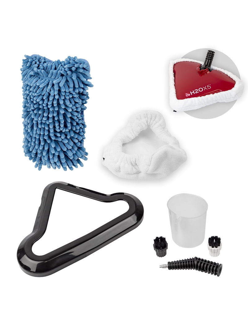H2O X5 Mop with Microfiber Bonnet, Red - Walmart.com