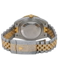 thumbnail image 5 of Pre-Owned Rolex Datejust 41MM 126303 Diamond Paved Rainbow Roman Dial Diamond Bezel Two Tone Yellow Gold Full Diamond Jubilee Bracelet, 5 of 8
