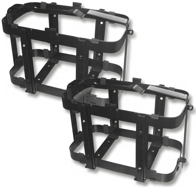 Pair JERRY CAN HOLDERS LOCKABLE