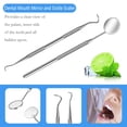 thumbnail image 4 of ACDANC Dental Tools,Professional Plaque Remover Teeth Cleaning Tool Kit,Stainless Steel Dental Pick Tartar Scraper Tooth Cleaner,Oral Care Hygiene Set for Personal Use with Storage Box, 4 of 7