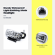 thumbnail image 4 of Abbraccia Ensamble de faro LED universal, impermeable y resistente, 4 of 6