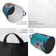 thumbnail image 4 of Cesta para ropa sucia Ariel redonda de una sola capa, duradera, de tela Oxford, impermeable, portátil, plegable, para baño, bolsa de almacenamiento de ropa con asa, tamaño mediano., 4 of 7