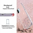 thumbnail image 6 of Compatible with Redmi A2 Case Cute Glitter Clear Sparkly Cases Shockproof Xiaomi Redmi A2 Phone Case for Women Girls Silicone Slim Bling Protective Cover (Pink), 6 of 14