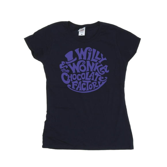 Willy Wonka & The Chocolate Factory T-Shirt en Coton avec Logo