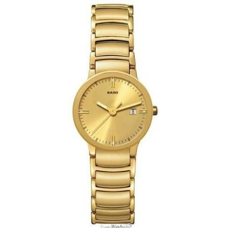 Rado Centrix R30528253 35mm Gold Plated Stainless Steel Case Gold...