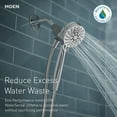 thumbnail image 3 of Engage Magnetix Shower Head with Handheld Sprayer, 6 Handheld Shower Head Spray Functions, Chrome Finish, 26100EP, 3 of 10