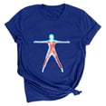 thumbnail image 1 of Camiseta holgada de manga corta con estampado de mueca retro para hombre y mujer Pompotops hfajkhk138937, 1 of 6