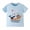 AA Sky Blue, variant on Boys Short Sleeve T Shirts Kids Summer Tops Crewneck Graphic T-Shirts School Casual Tops Tees
