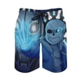 thumbnail image 2 of Undertale Sans Mens Board Shorts Quick Dry Swim Trunk Lightweight Soft Swimsuit Bathing Suit for Boys M, 2 of 8