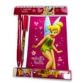 thumbnail image 2 of Disney Stationery Birthday StickerTinkerbell Hot Pink 6pc Favor Set, 2 of 2