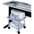 thumbnail image 2 of Safco Onyx Under-Desk Utility Cart & Multi-Use Printer Stand, Printer Table for Home Office, Mobile Rolling Cart with Steel Shelf, Gray, 2 of 4