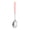 Pink A, variant on Walbest Stainless Steel Dinner Tableware Food Grade Rust-proof Silver Spoon Mirror Polished Dishwasher Safe Fork Harmless Tableware with Burr-free Handle for Home Kitchen Restaurant