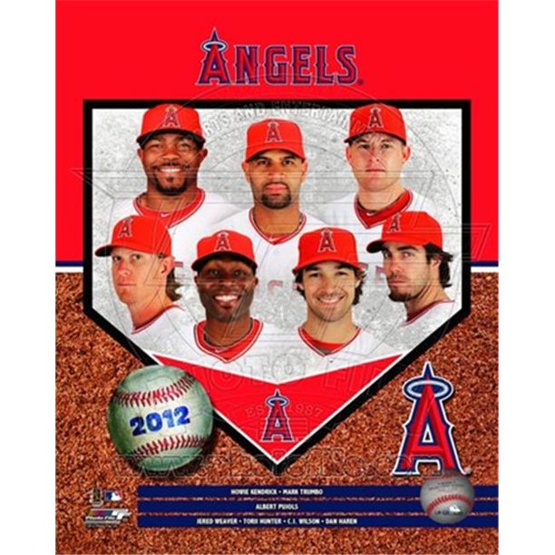 PhotofPFSAAOQ15101 Ile 2012 Los Angeles Angels Team Composite Photo Print (8.00 x 10.00)