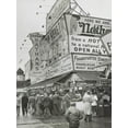 thumbnail image 2 of Art.com Nathan's Hot Dogs Food Stand on the Coney Island Boardwalk, May 11, 1954. Brooklyn, New York City Photo, 24" x 32", 2 of 4