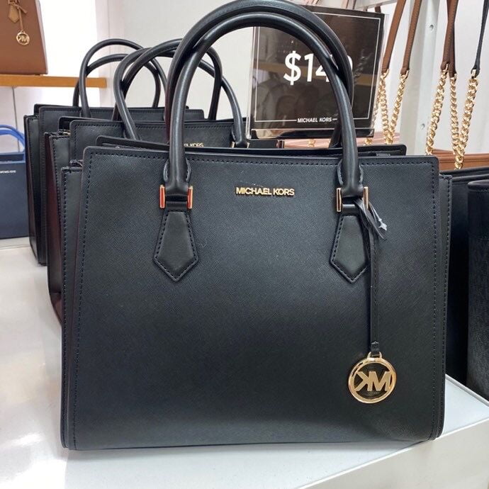 black MK handbags