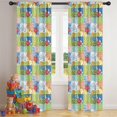 thumbnail image 5 of Pioneer Flower Floral Print Pattern Teens Curtains,Teens Insulated Curtains Set Of 2,Bedroom Essentials,Toddler Room Decor 42"x84", 5 of 5