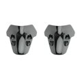 thumbnail image 4 of Maytalsory Enjoy -free Ride With High Performance Air Wind Screen Deflector Sturdy black 2Set, 4 of 6