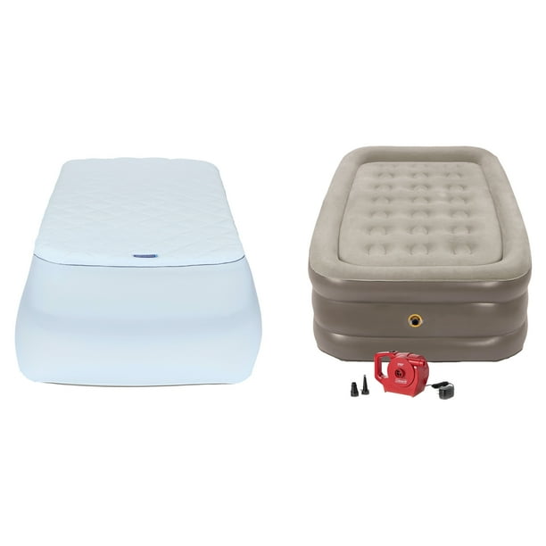 Coleman SupportRest 18" Twin Airbed and AeroBed Insulated Twin Mattress