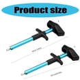 thumbnail image 3 of T Shape Fish Hook Remover Portable Hook Extractor Aluminum Tube Hook Detacher, 3 of 12